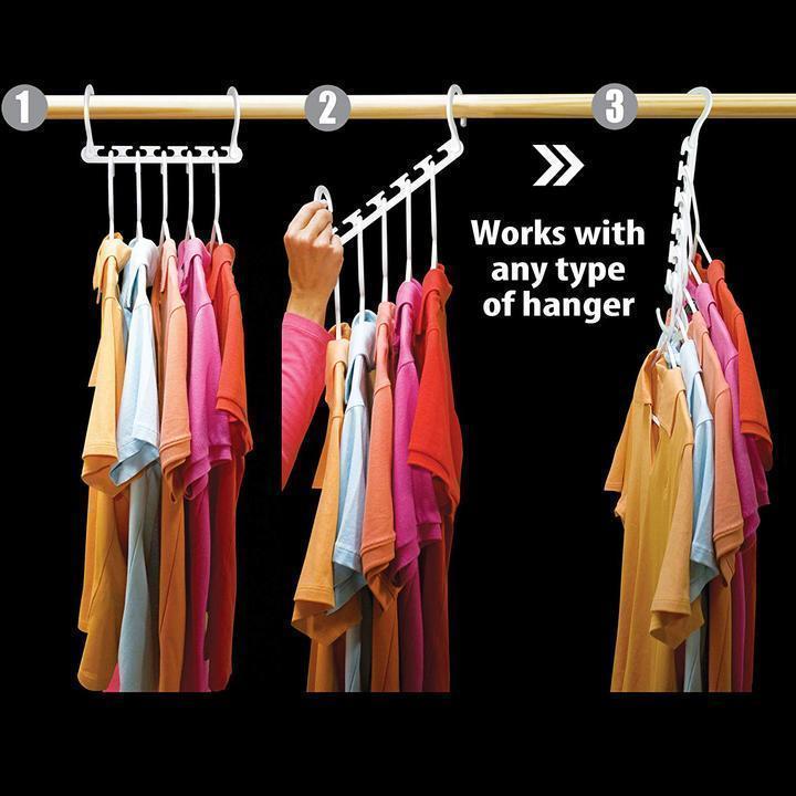 (80% OFF Today) Magic Hangers Closet Space Saving